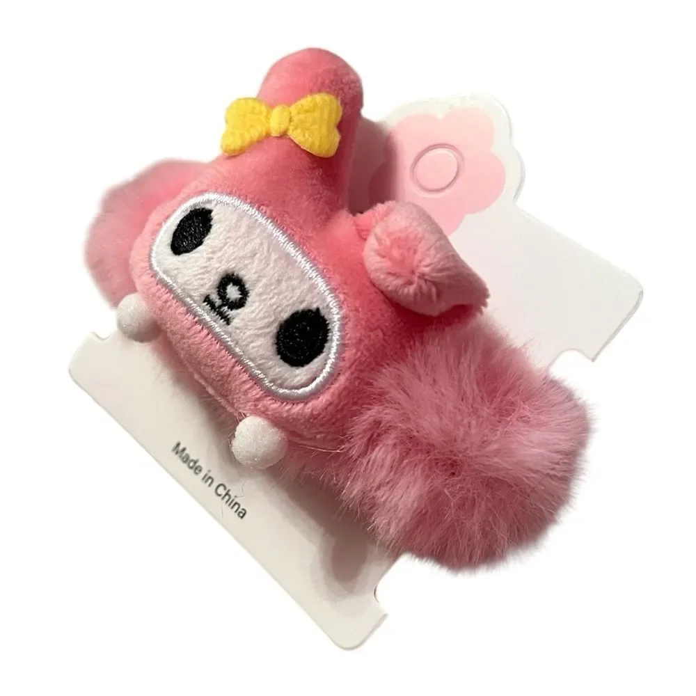 🤯5/$25🤯 My Melody Pink Furry Hair Scrunchie